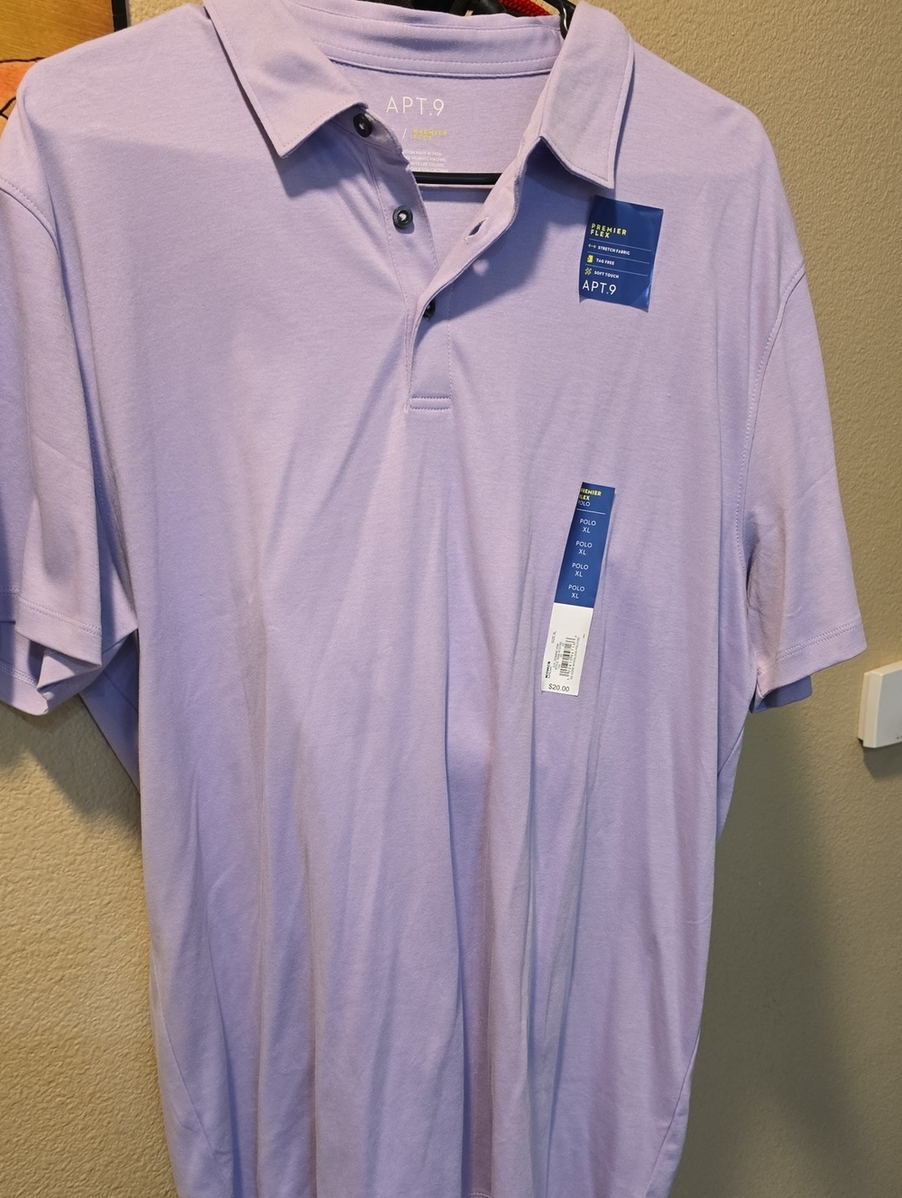 Apt. 9 Men’s Lavender Polo Shirt
